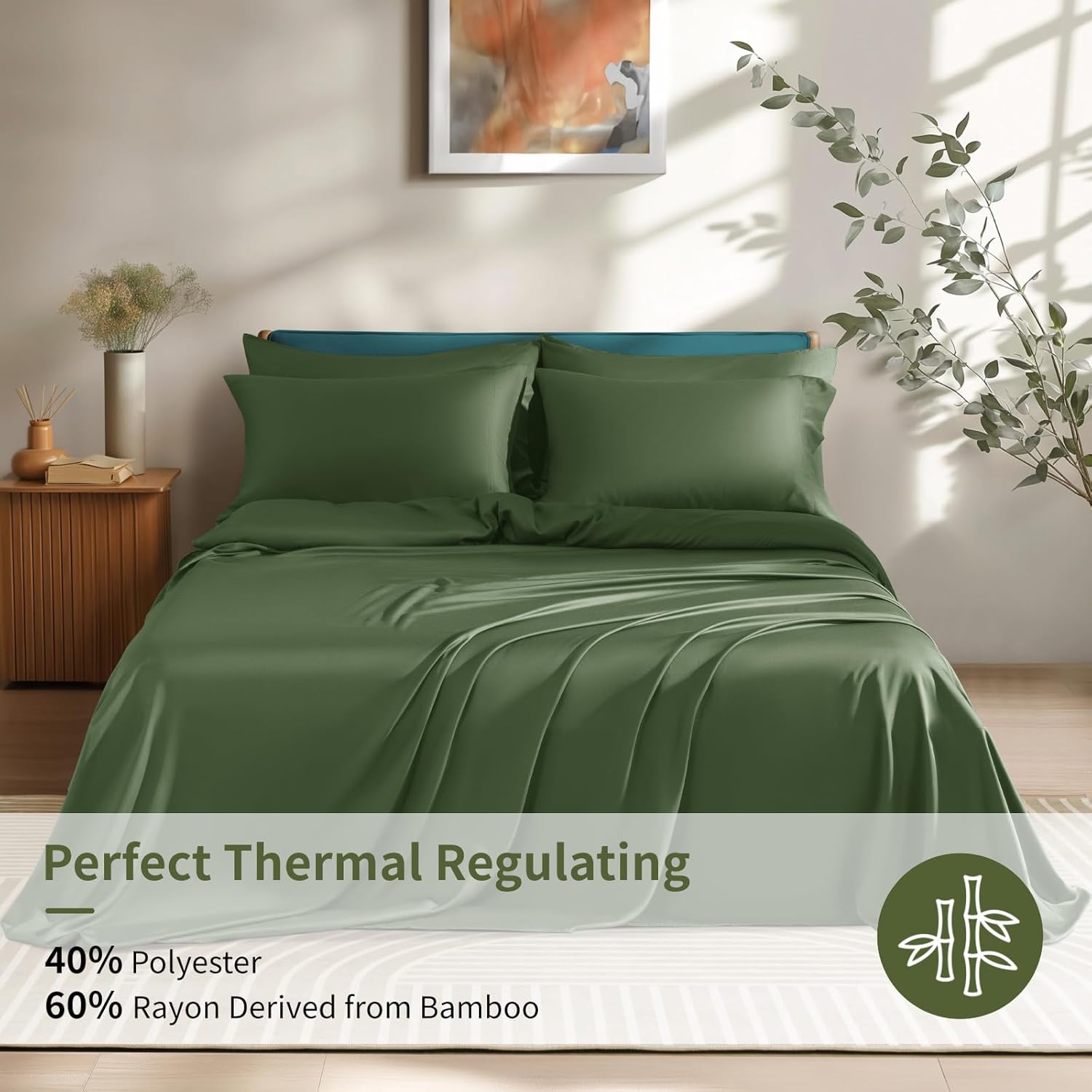 Conjunto de Cama em Bambu